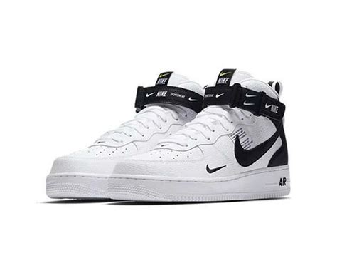 nike air force 1 07 mid premium beige zwart wit|Nike Air Force 1 '07 Mid .